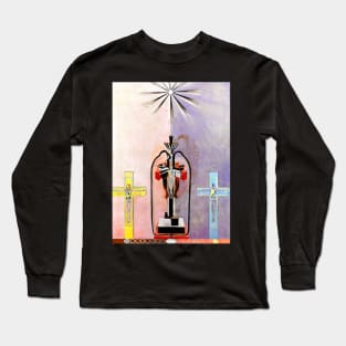 High Resolution Hilma af Klint Evolution No 6 Group Vi 1908 Long Sleeve T-Shirt